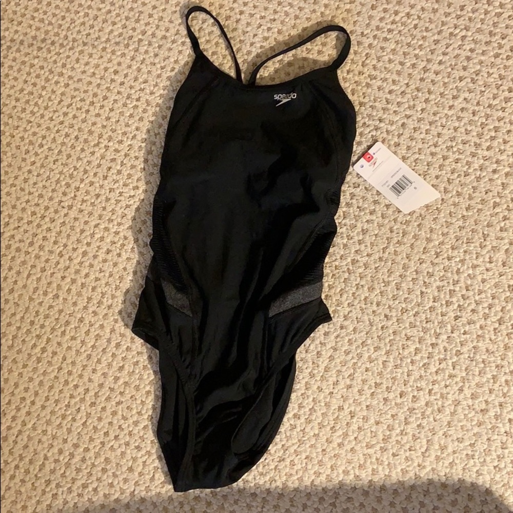 BRAND NEW (tag) Black Speedo Women’s One Piece